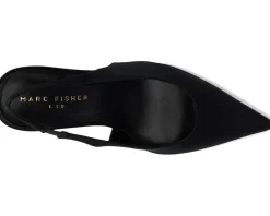 Marc Fisher LTD Leynne Black Satin New
