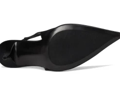 Marc Fisher LTD Leynne Black Satin New