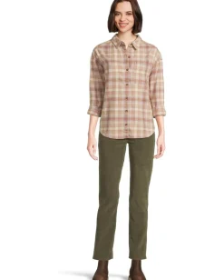 Royal Robbins Lieback Organic Cotton Flannel Long Sleeve Chalk Bodega Bay Pld Hot