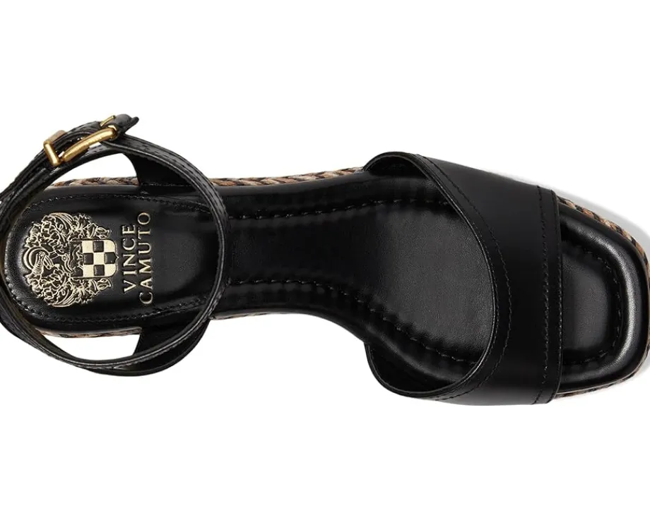 Vince Camuto Lilla Espadrille Wedge Black Online