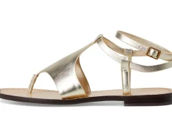 Marc Fisher LTD Lille Gold Leather New