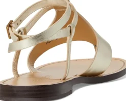 Marc Fisher LTD Lille Gold Leather New