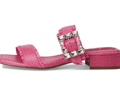 Anne Klein Lillie Pink Raffia Outlet