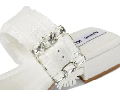 Anne Klein Lillie White Raffia Best
