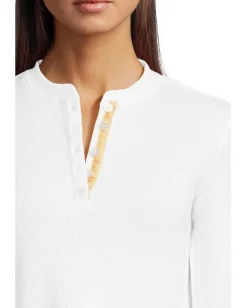 Michael Stars Lina Henley Tee White