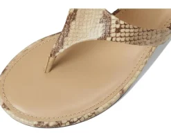 Vince Camuto Lina Thong Kitten Heel Sandals Taupe/Mid Taupe New