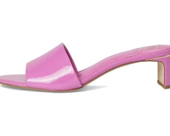 Vince Camuto Linanna Heeled Slide Sandals Lotus Pink Discount