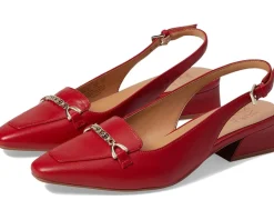 Naturalizer Lindsey Crimson Red Leather Sale