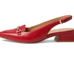 Naturalizer Lindsey Crimson Red Leather Sale