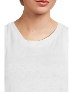 Sanctuary Linen Tank White Sale