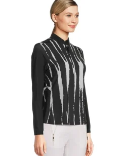 Women Jamie Sadock Linescape Print Long Sleeve Sunsense Print