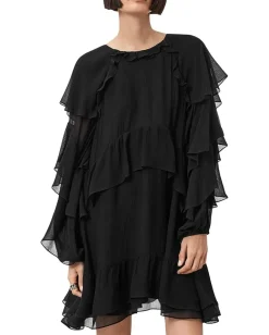 AllSaints Lissie Dress Black 1 Hot