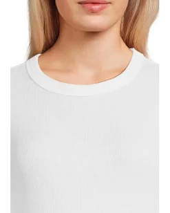 Women Michael Stars Liyah Ribbed Long Sleeve Tee