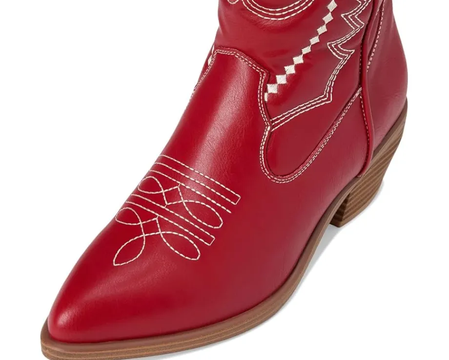 MIA Locklyn Deep Red/Off White Sale