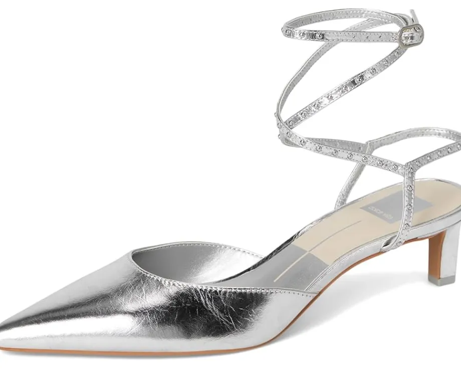 Dolce Vita Loklyn Stud Silver Crinkle Patent Online