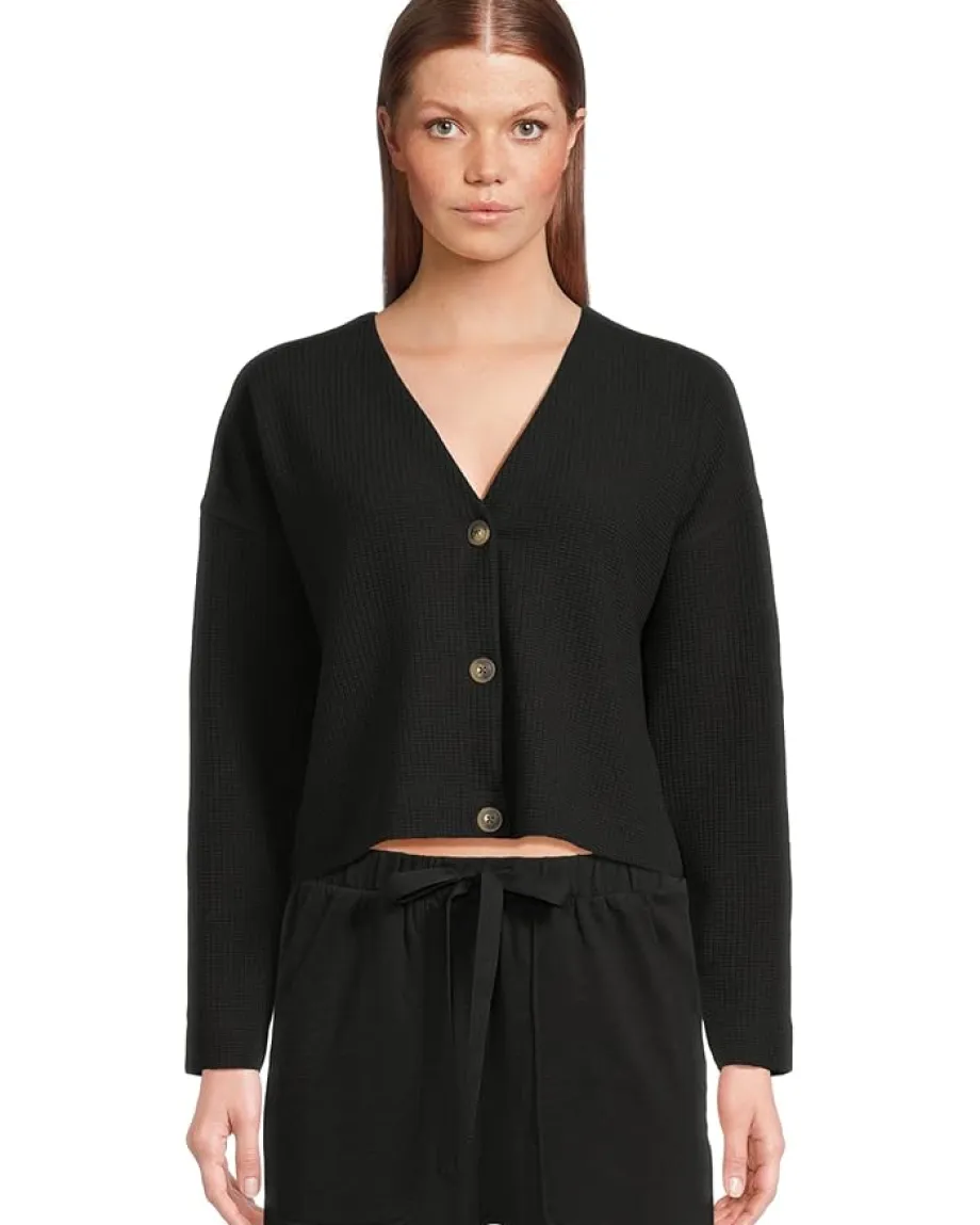 Women Lilla P Long Sleeve Cardi