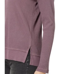 Women Mod-o-doc Long Sleeve Crew Neck Boxy Top