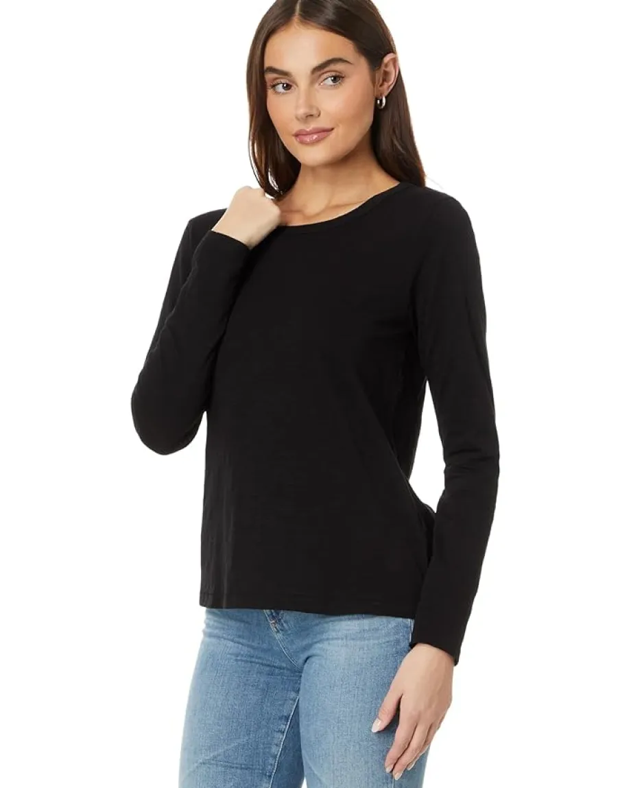 Women Mod-o-doc Long Sleeve Crew Neck Favorite Tee