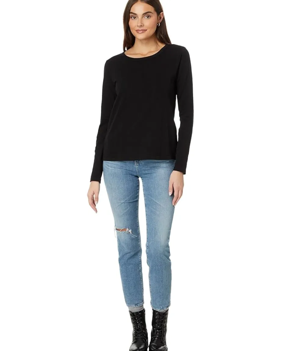 Women Mod-o-doc Long Sleeve Crew Neck Favorite Tee