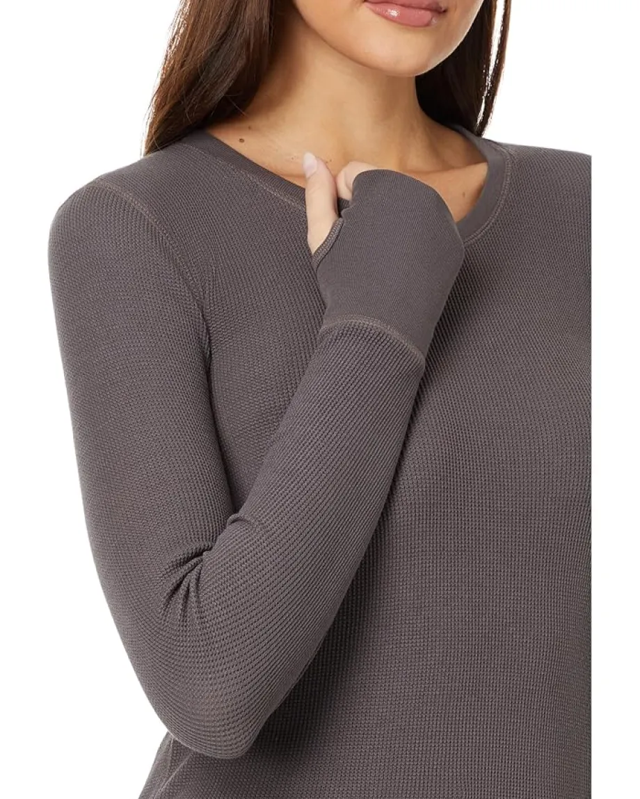 Women Mod-o-doc Long Sleeve Crew Neck Tee with Thumbhole