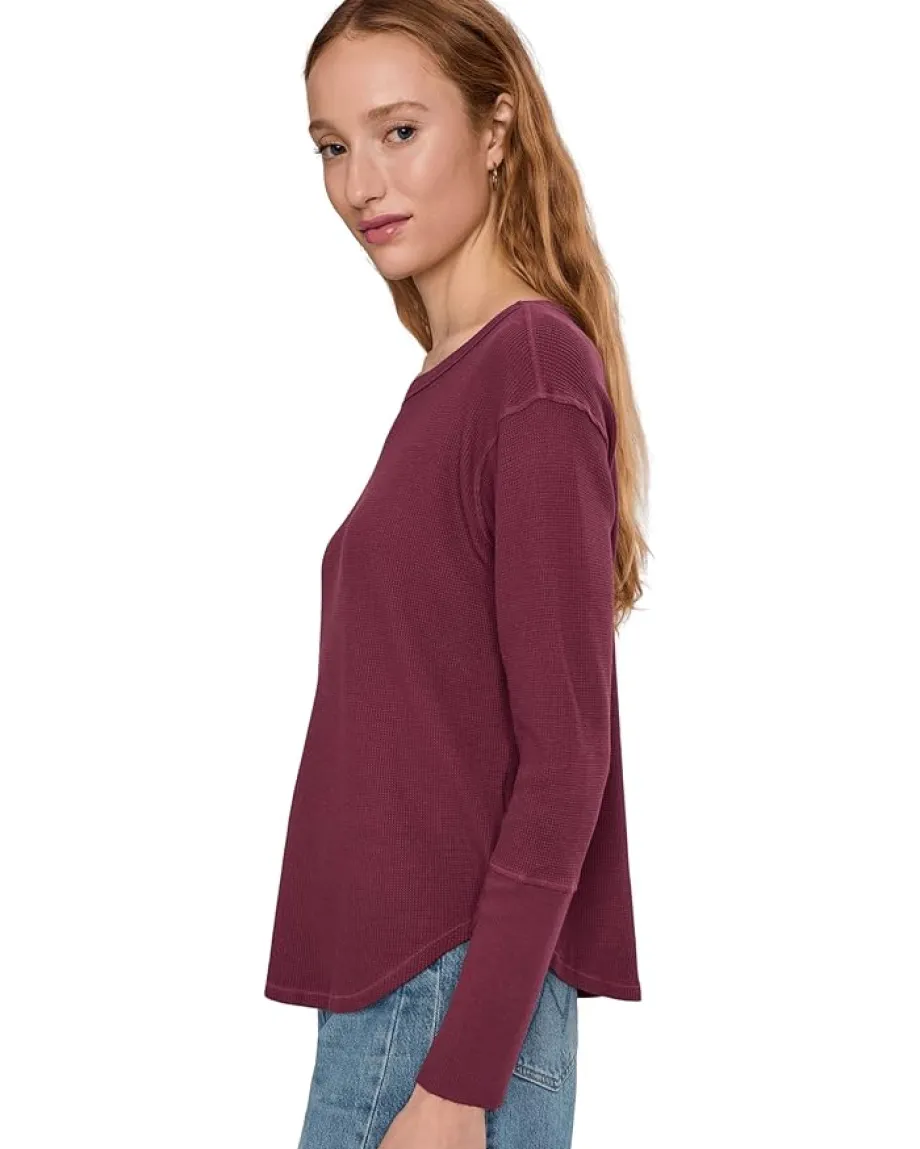 Women Mod-o-doc Long Sleeve Dropped Armhole Oversized Top
