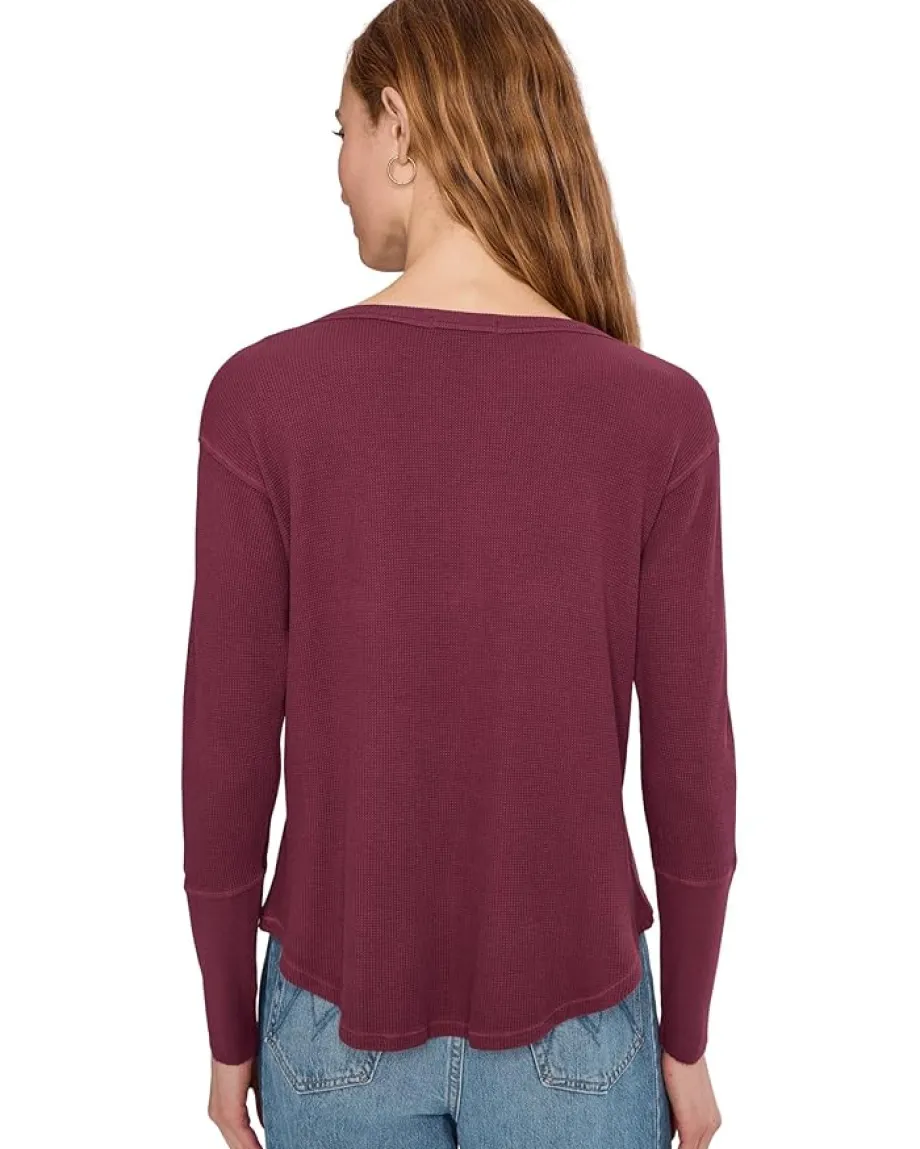 Women Mod-o-doc Long Sleeve Dropped Armhole Oversized Top