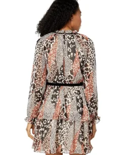 Women Donna Morgan Long Sleeve Mini Dress