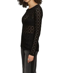 Sanctuary Long Sleeve Perfect Tee Black Discount