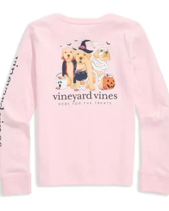 Women Vineyard Vines Kids Long Sleeve Pocket Tee (Toddler/Little Kid/Big Kid)