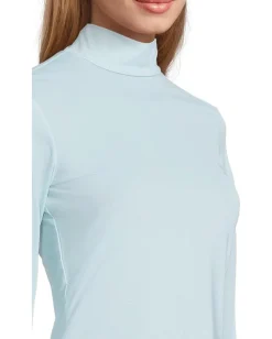 Jamie Sadock Long Sleeve Sunsense Mandarin Collar Base Layer Top Baby Outlet