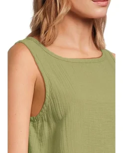 Women Mod-o-doc Long Step Hem Tank