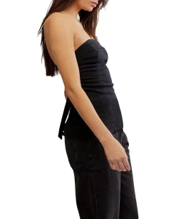 Free People Lora Tube Black Hot