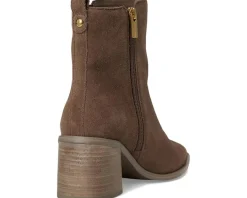 Vince Camuto Lorelai Block Heel Bootie Toasted Taupe Online