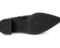 Vince Camuto Lorelai Block Heel Bootie Black Clearance