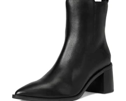Vince Camuto Lorelai Block Heel Bootie Black Clearance