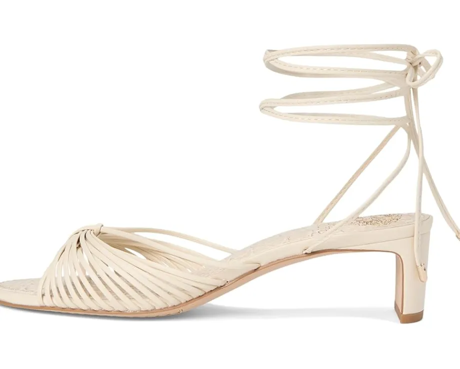 Women Vince Camuto Lory Ankle Wrap Kitten Heel Sandals