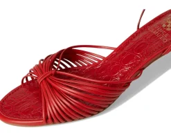 Vince Camuto Lory Ankle Wrap Kitten Heel Sandals Salsa Discount