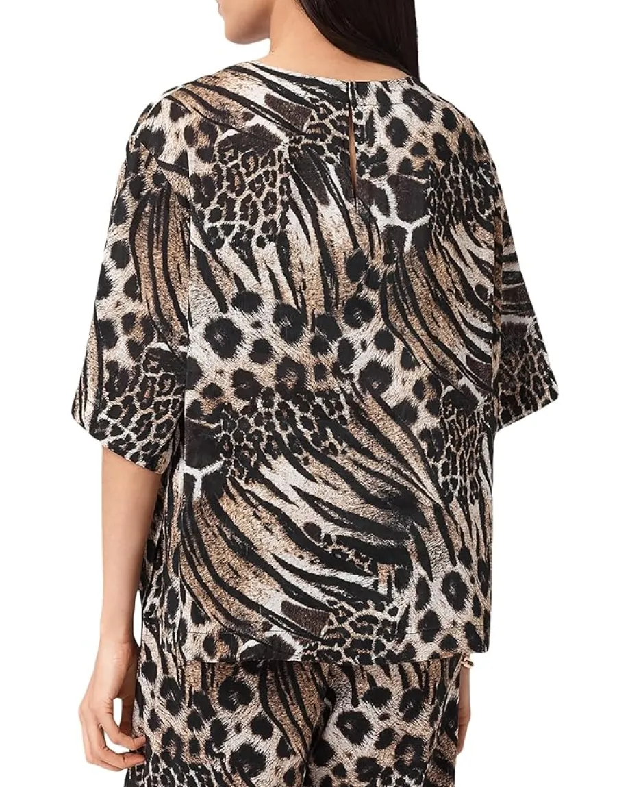 Women AllSaints Lottie Linen Top