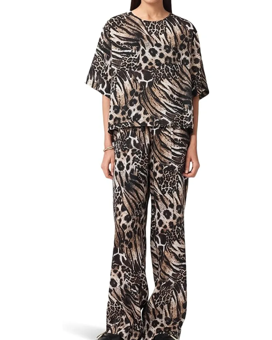 Women AllSaints Lottie Linen Top