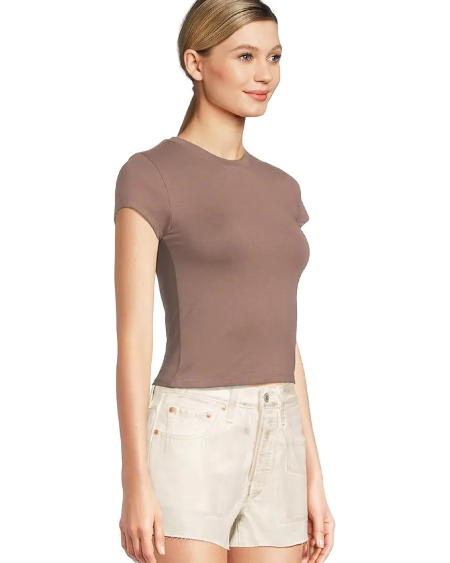 Women Prana Lotus Short Sleeve Tee