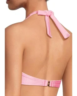 Lilly Pulitzer Louie Bikini Top Rousseau Pink Online