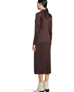 Madewell Louise Dress - Lightweight Semi Shine Sweet Ditsy Bright Cherry Online