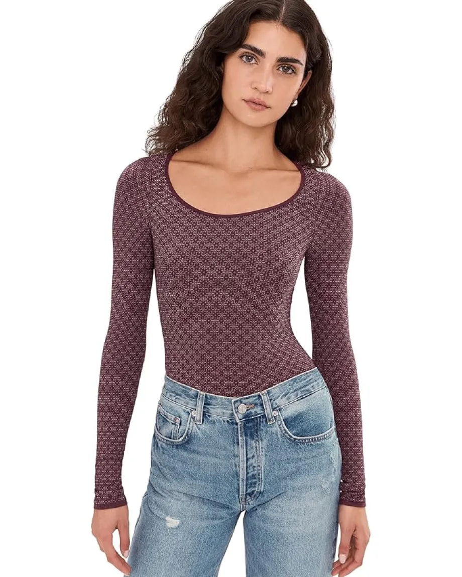 Women Free People Love Letter Long Sleeve