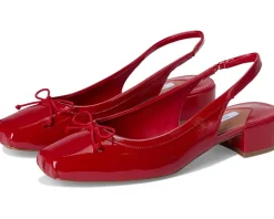 Steve Madden Loved Red Crinkle Patent Hot