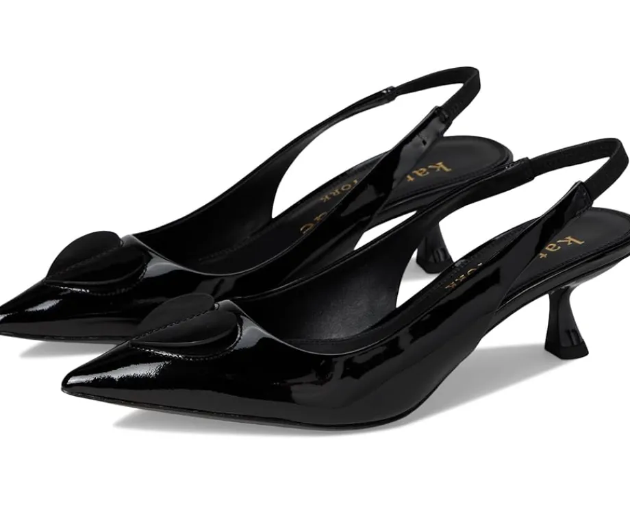 Kate Spade New York Lover Slingback Kitten Heel Black Sale