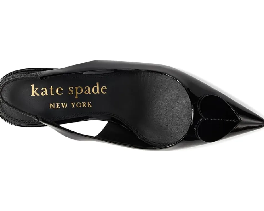 Kate Spade New York Lover Slingback Kitten Heel Black Sale