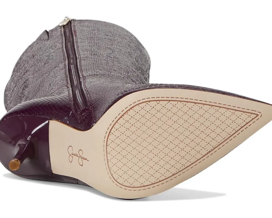 Women Jessica Simpson Lovienn Pointed Toe Knee Boots