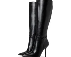 Jessica Simpson Lovienn Pointed Toe Wide Calf Knee Boots Black Outlet