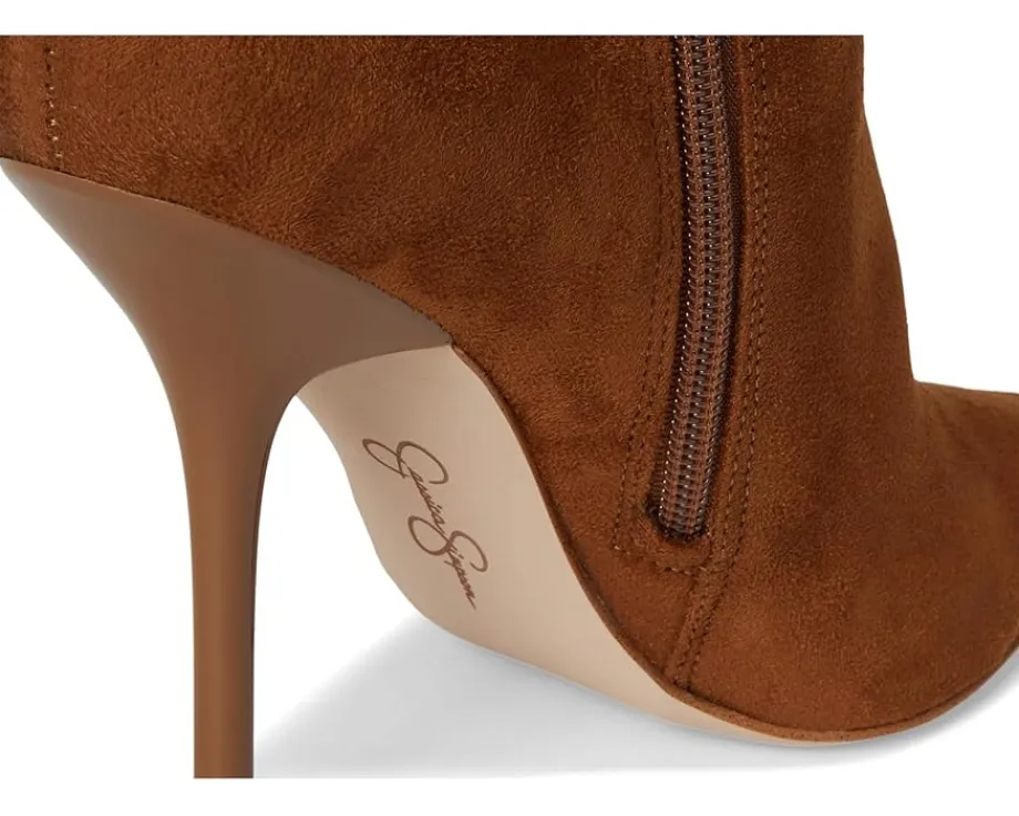 Women Jessica Simpson Lovienn Pointed Toe Wide Calf Knee Boots