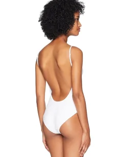 onia Low Back Arianna One-Piece White Clearance